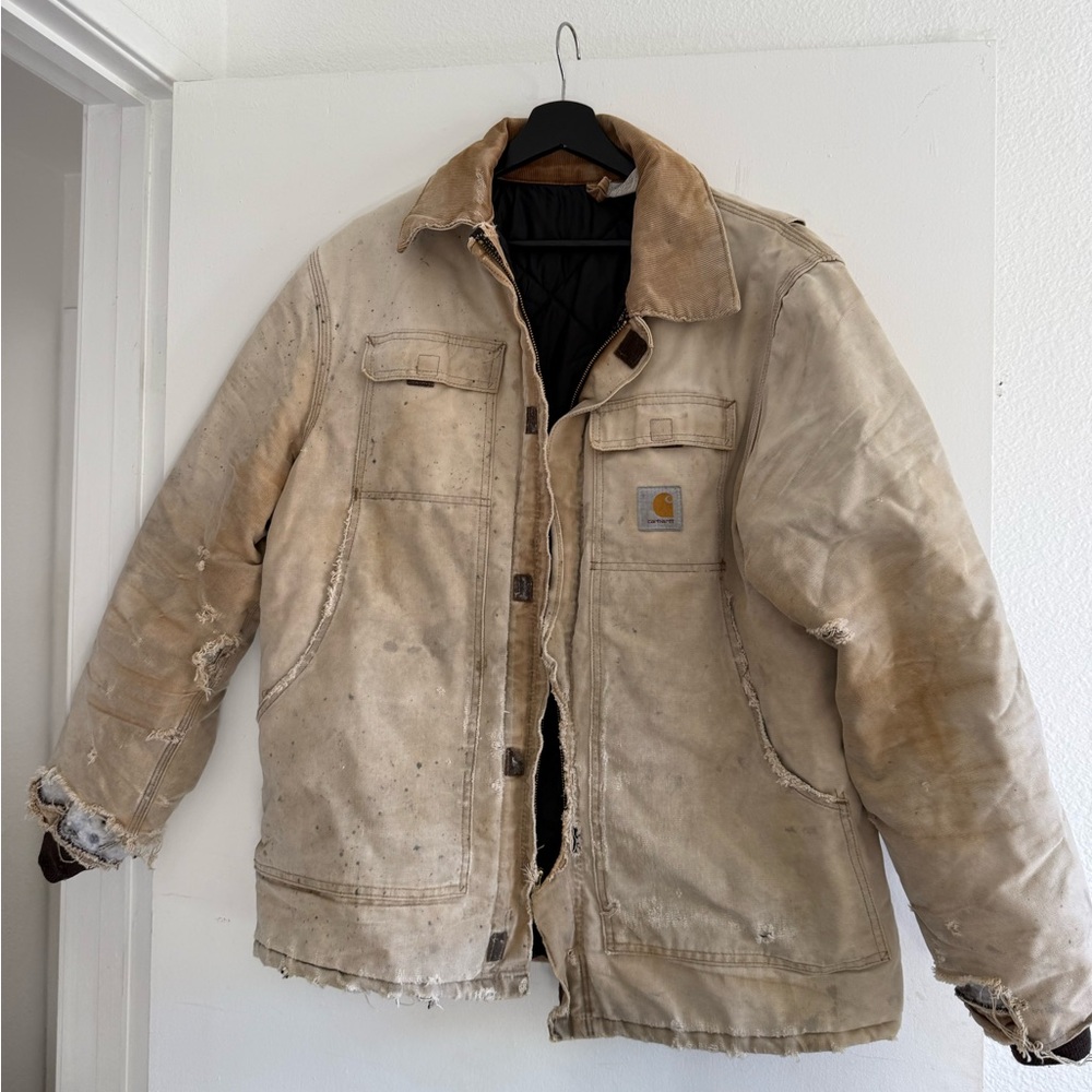 Carhartt Tan Military Field Utility Jacket